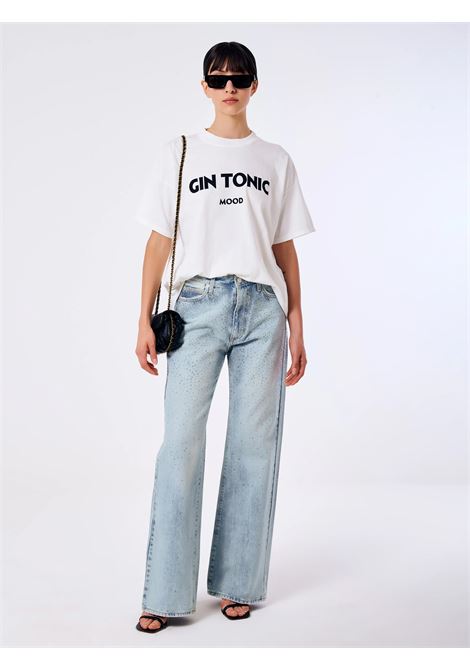 T-Shirt VCL Mood VICOLO | RB0400BIANCO NERO